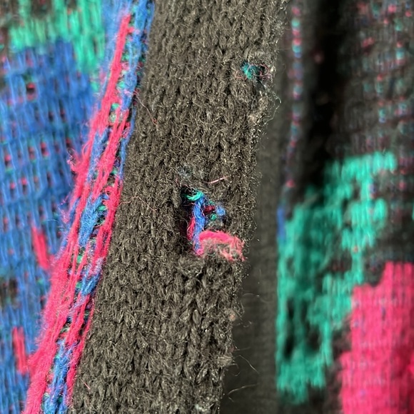 Retro 90s R. Ramblers Oversized Slouchy Sweater Jacket - Picture 11 of 16